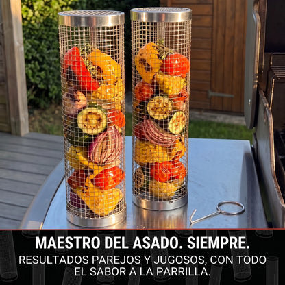 Cesta Parrillera 360°