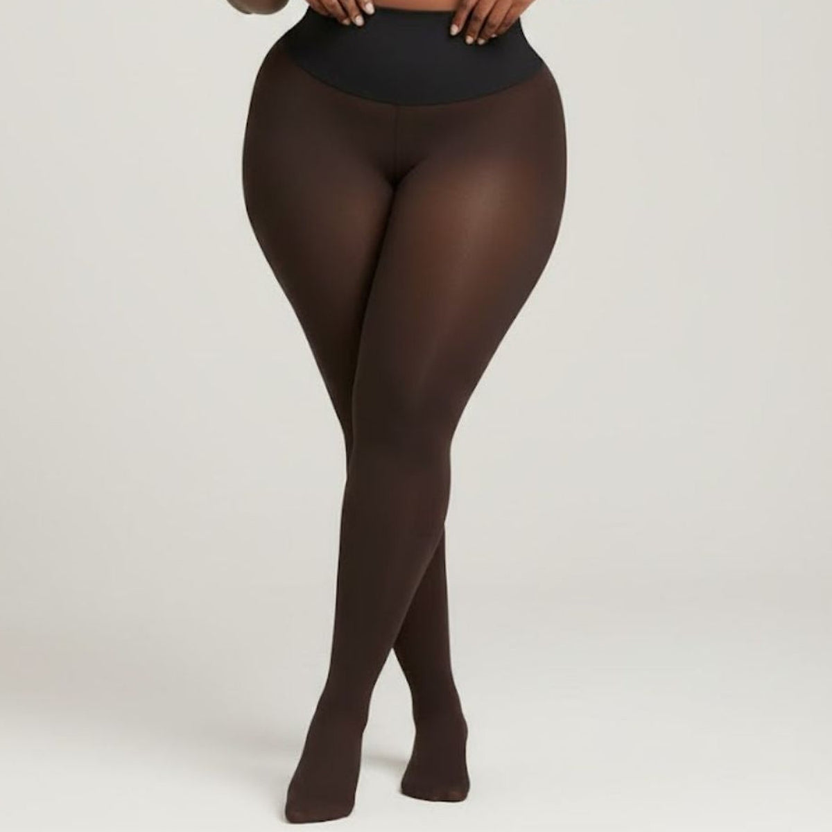 Thermal Sheer-Look Tights