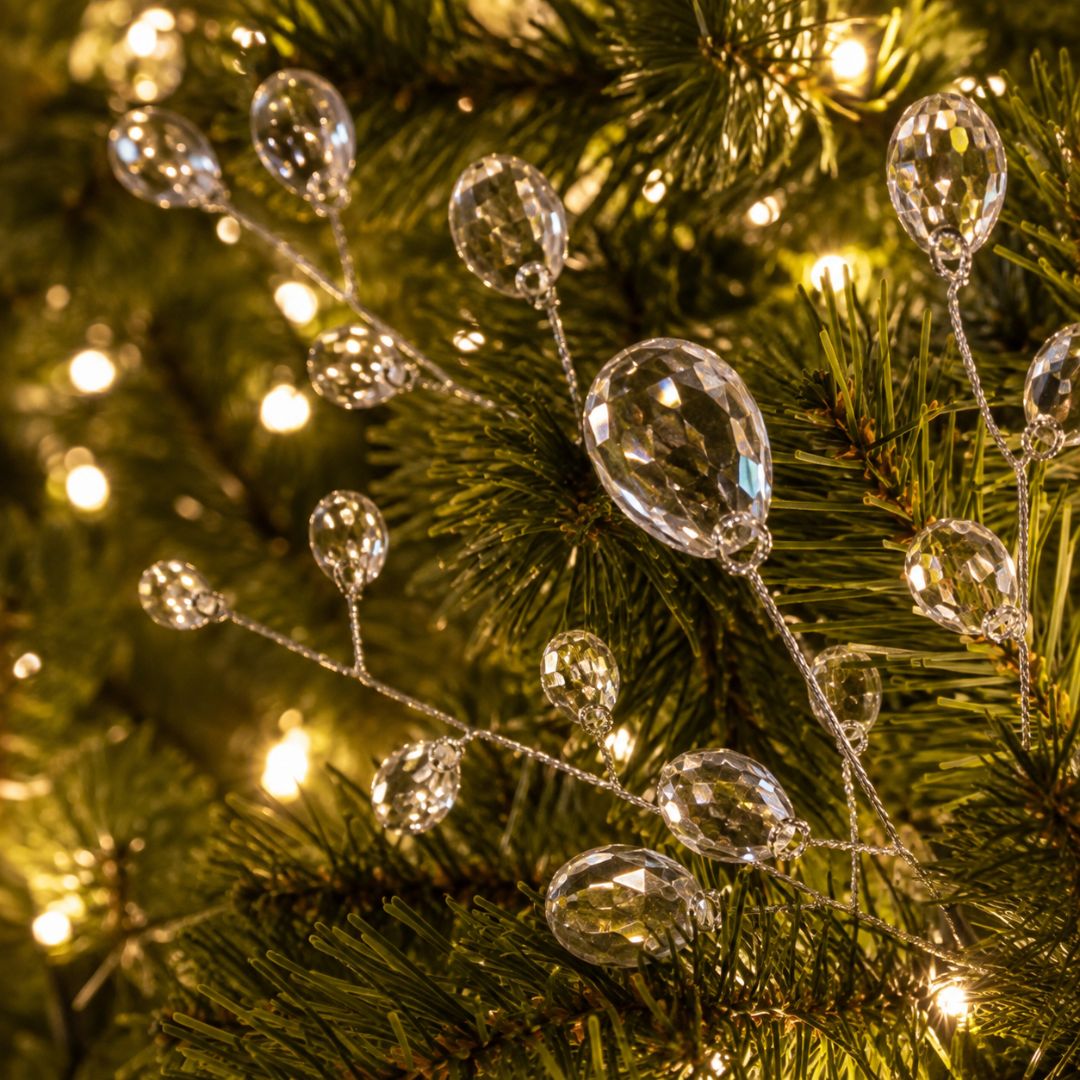 Crystal Glow Tree Picks